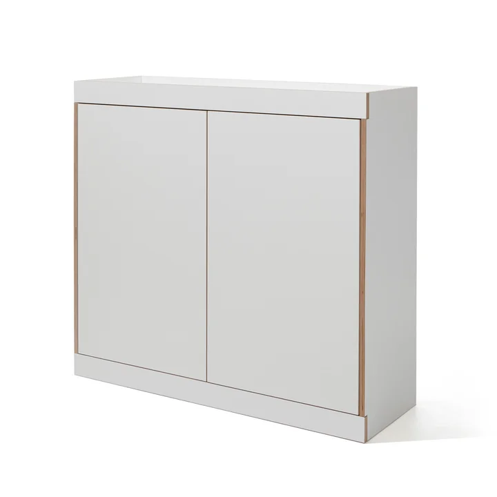 Müller Small Living - Flai Kommode mit Türen, weiss