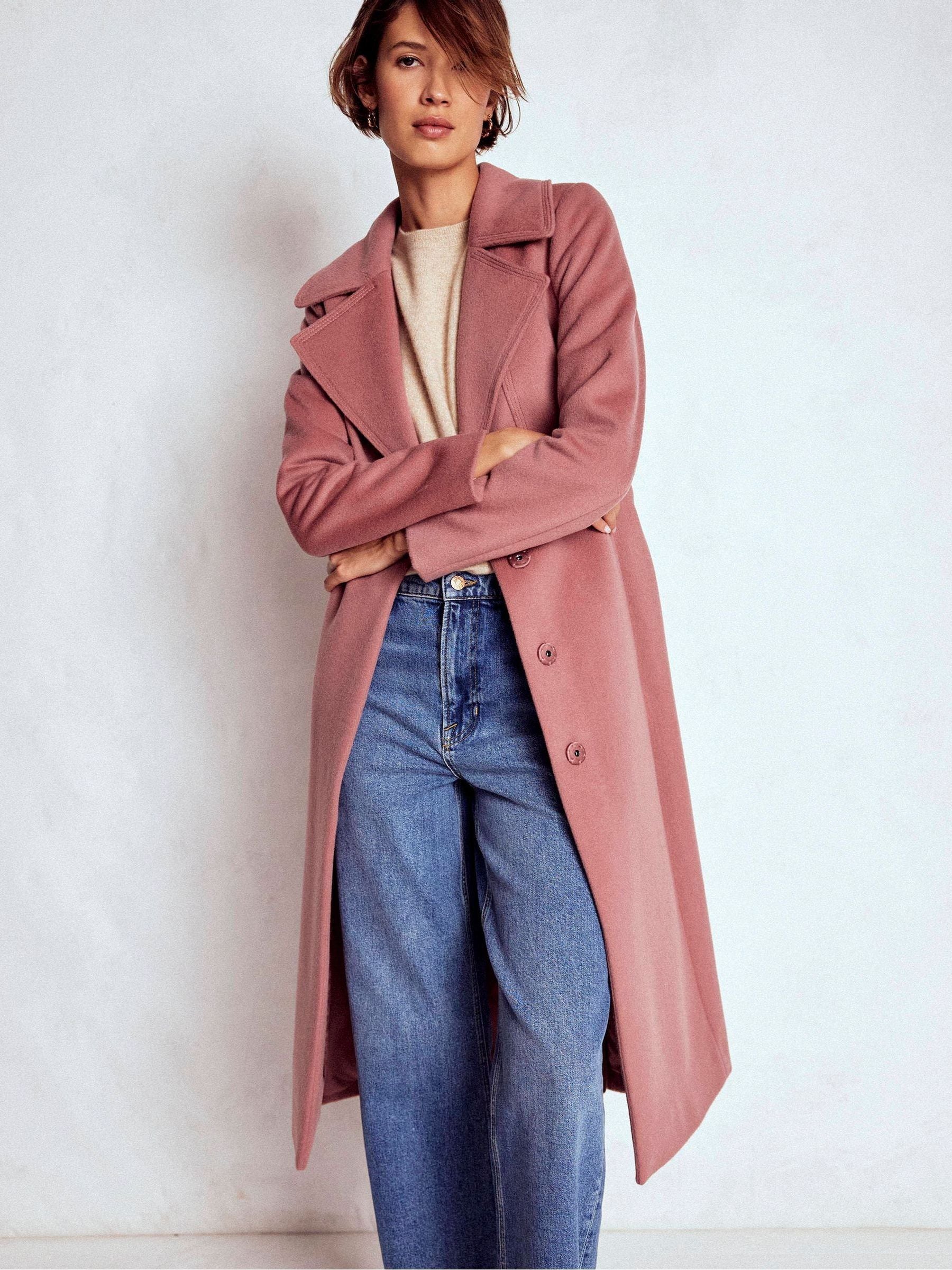 Boden Bow Front Coat