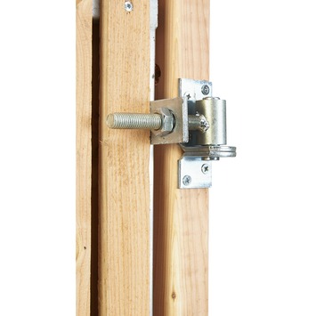 Tuinpoort voor houtbetonschutting douglas rechtsdraaiend breedte ca. 110 cm