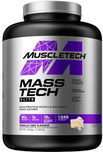 Muscletech Mass Tech - Weight Gainer / Mass Gainer - Cookies & Cream - 3200 gram (14 shakes)