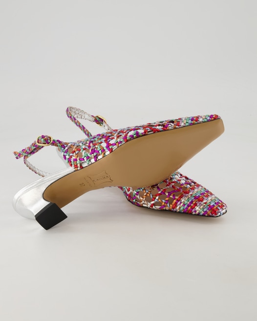 George Watts G9510 Slingpumps in Mehrfarbig