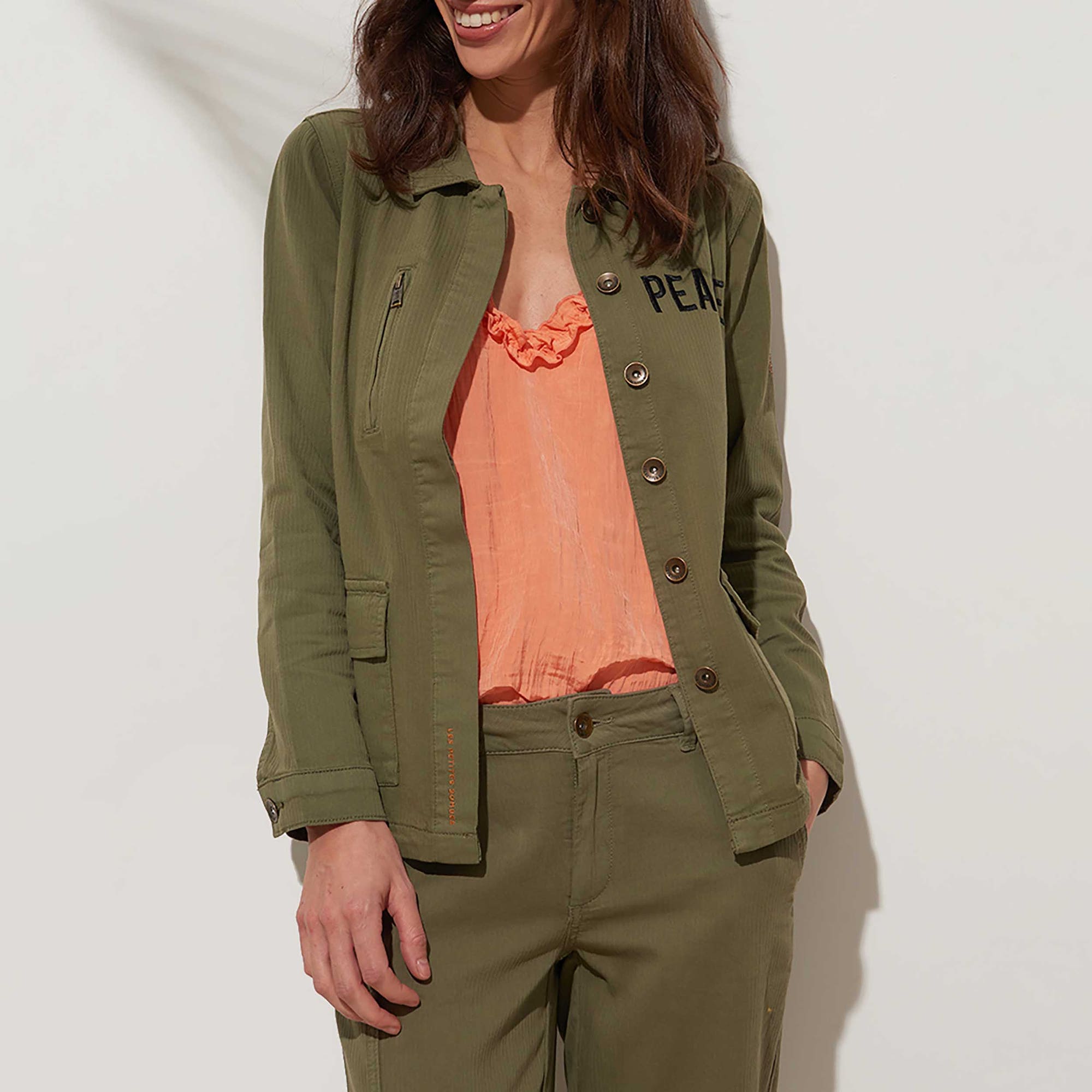 Veste Femme kaki