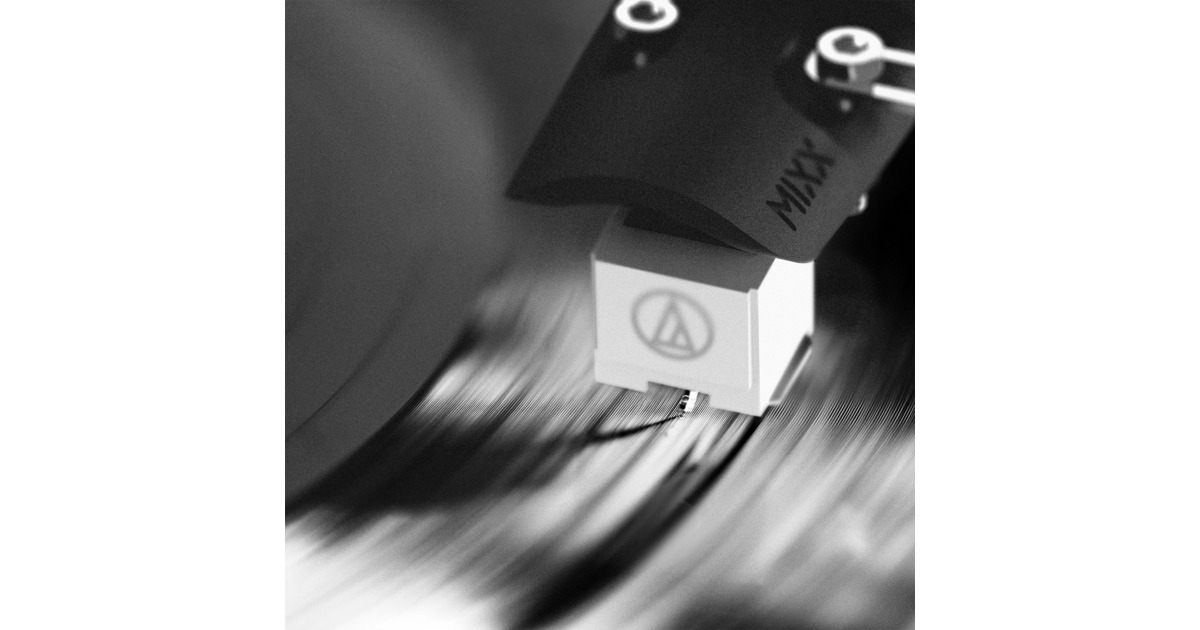 MIXXAnalog System 5 Vinyl platenspeler + Speakers  (Zwart, 33/45 RPM)