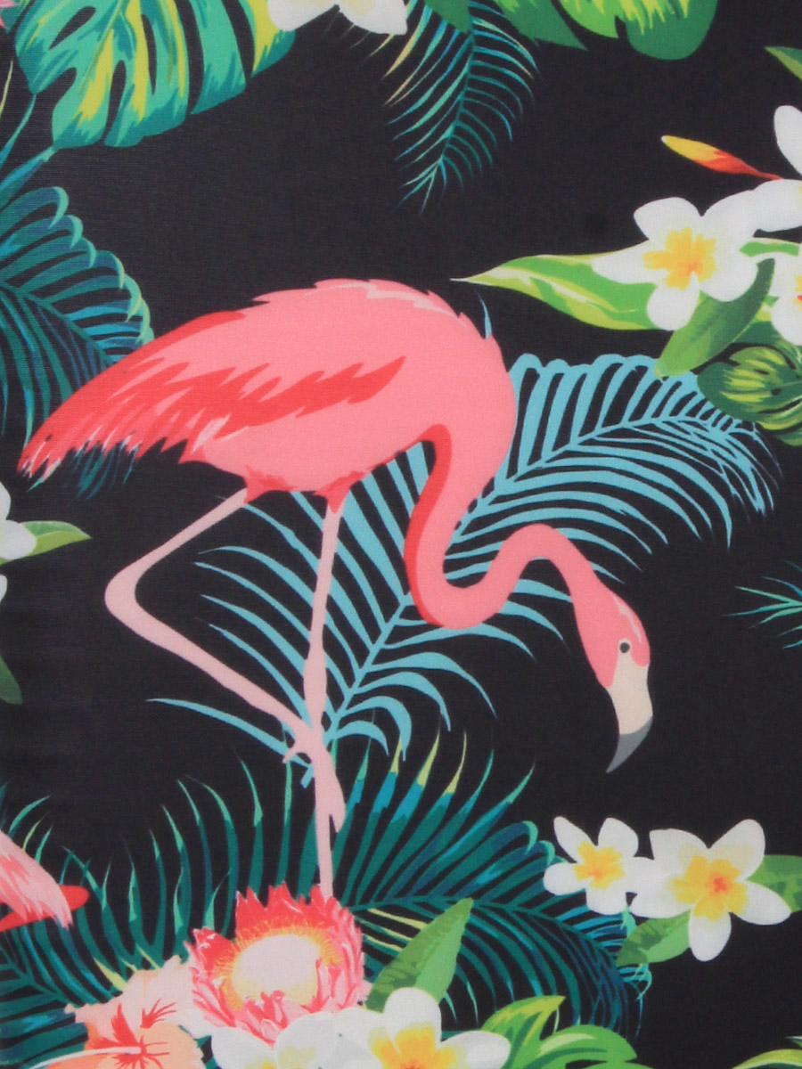 Housse de valise Periea Tropical Flamingo L