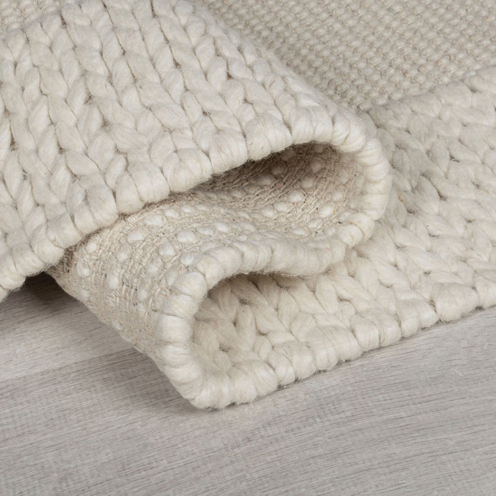 Wollen vloerkleed - Pero Creme | Bijzonder en zacht!