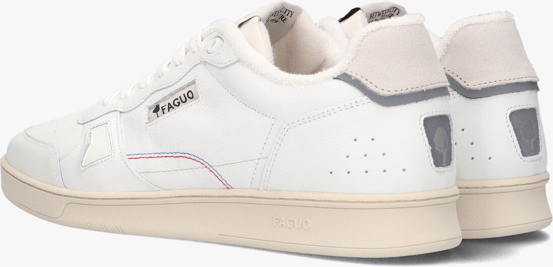 FAGUO witte faguo lage sneakers commute 1 baskets