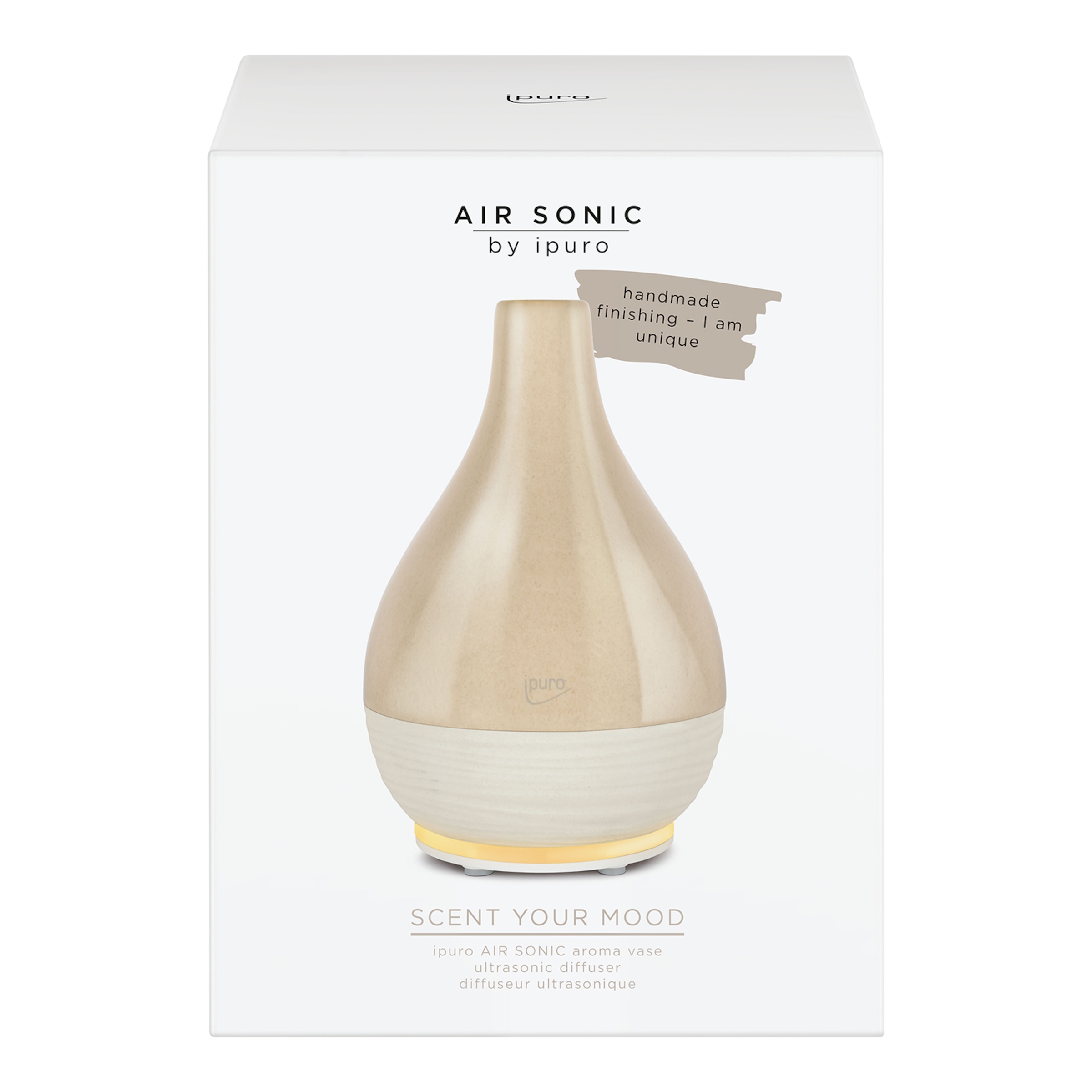 beige, ⌀ 13,5 x H 20,5 cm