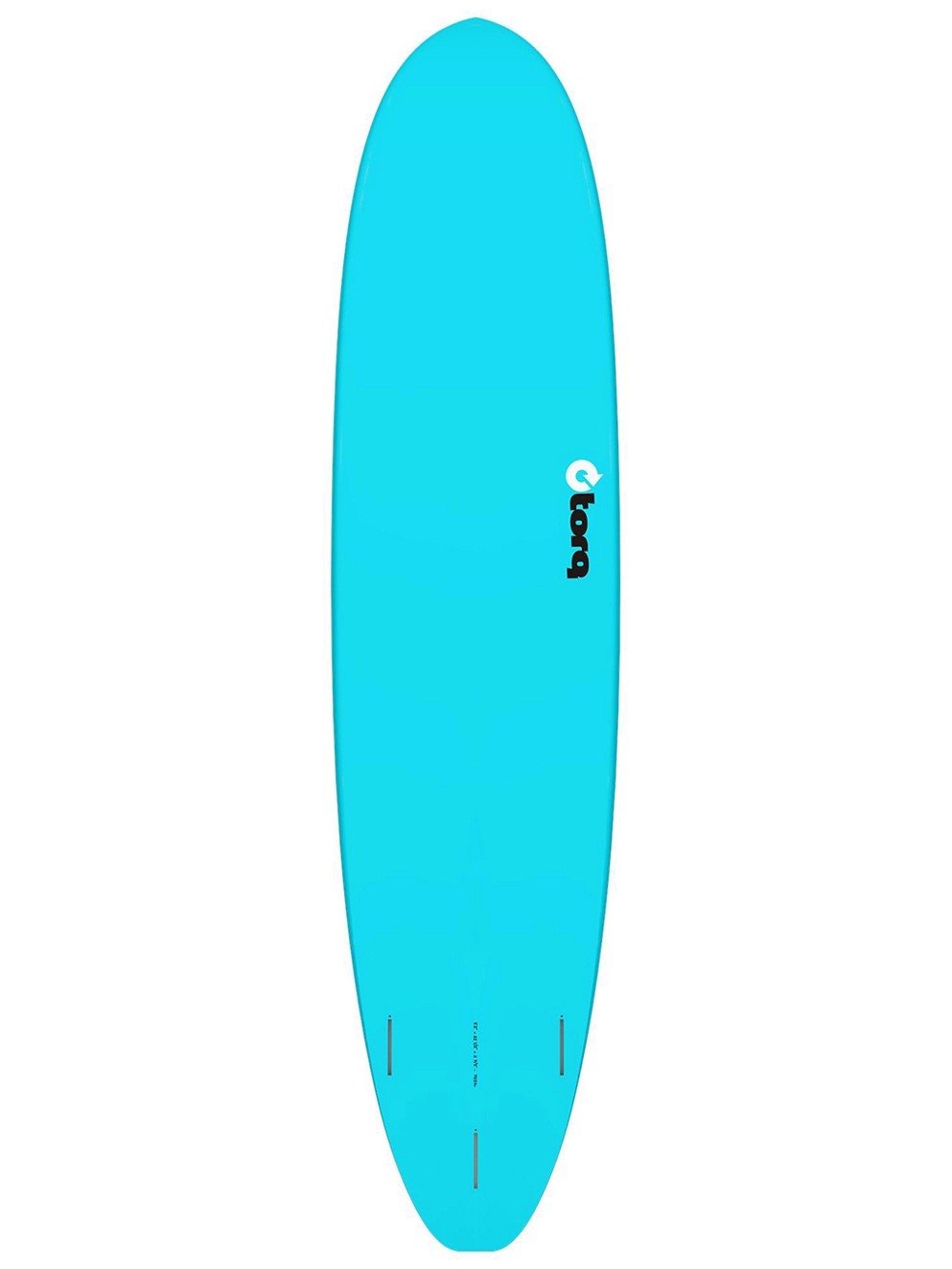 Torq Epoxy Tet V+ Funboard Pinlines 8'2 Surfboard blue