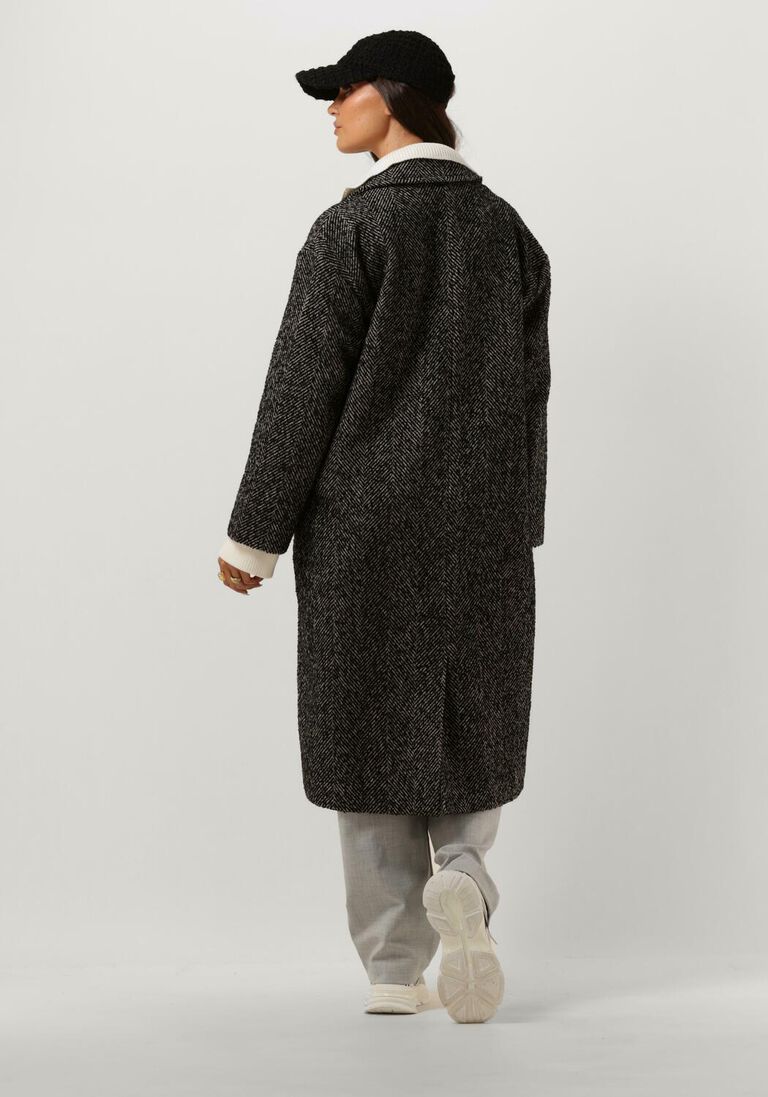 SECOND FEMALE grijze second female mantel cakile classic coat