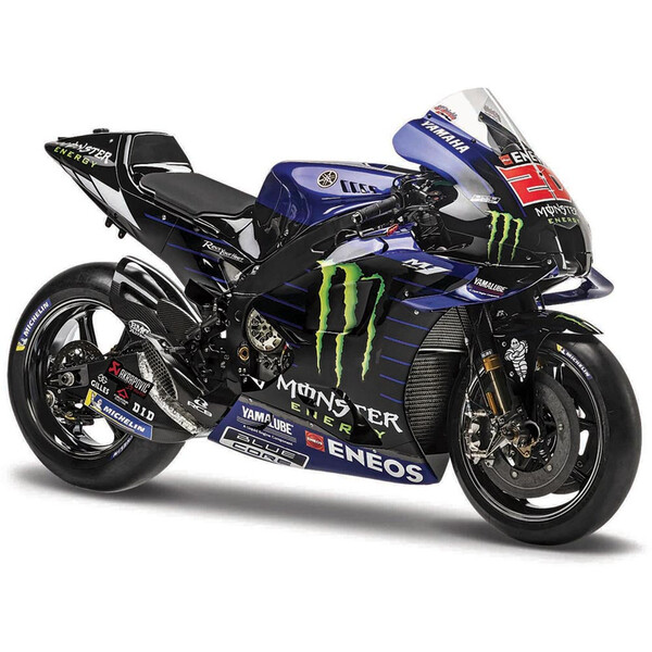 maisto - Maquette moto 1/18 Yamaha Factory Racing Team 2022 - Fabio Quartararo