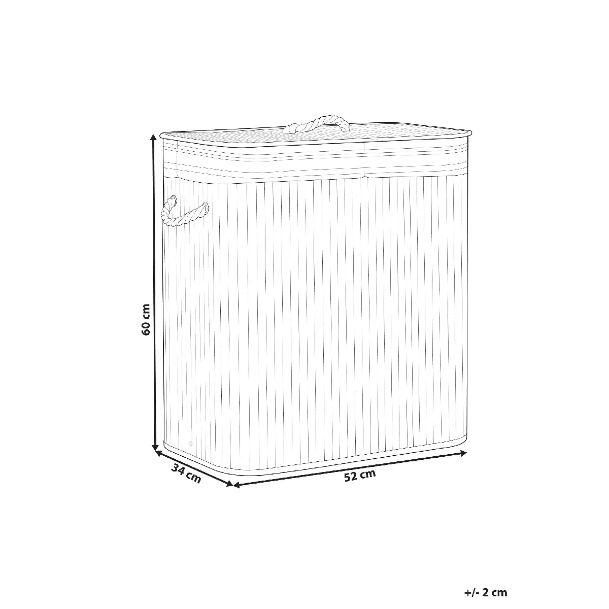 BELIANI Panier KALTHOTA - Bambou