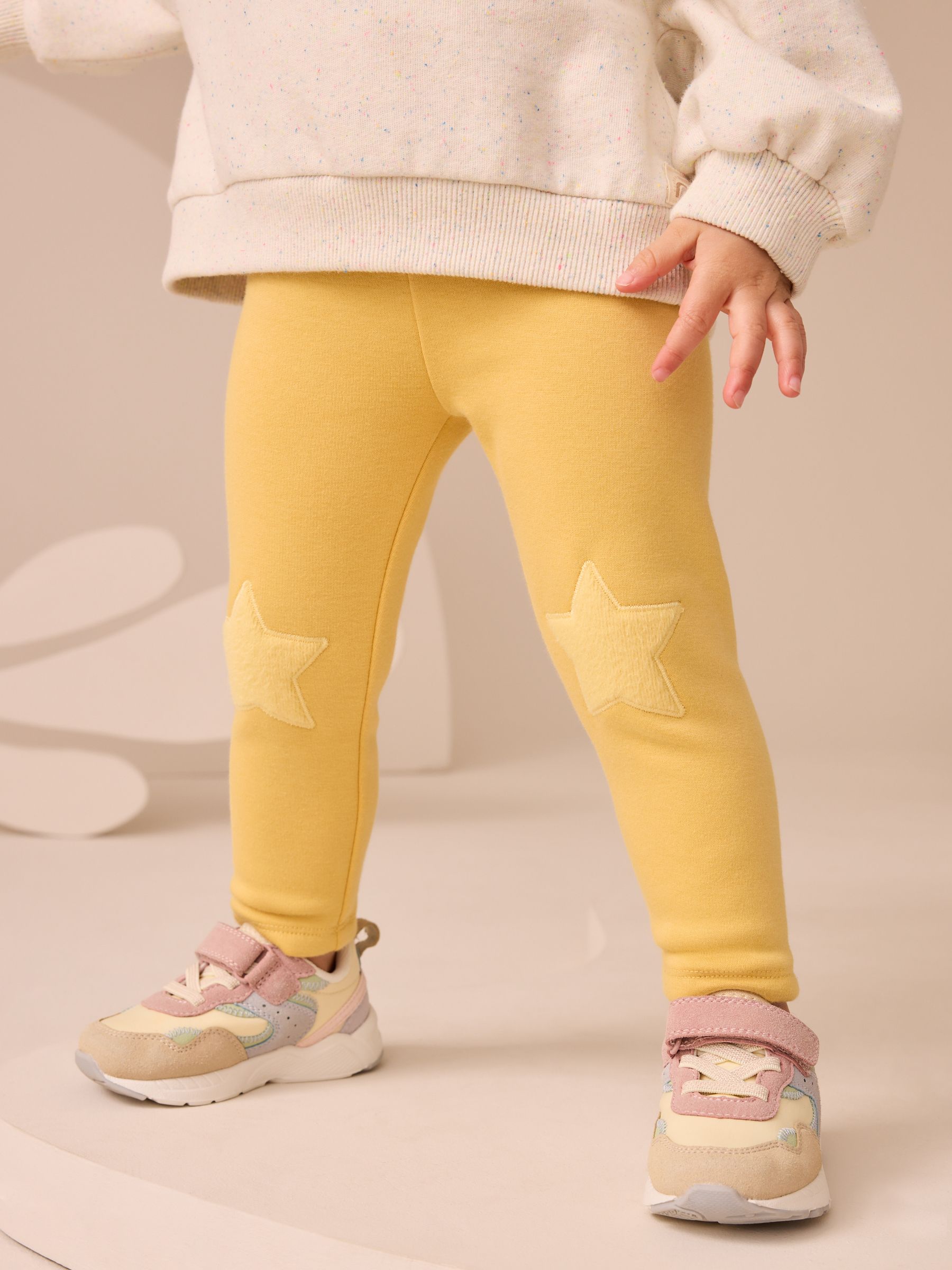 Geel - Behaaglijke legging (3mnd-7jr)
