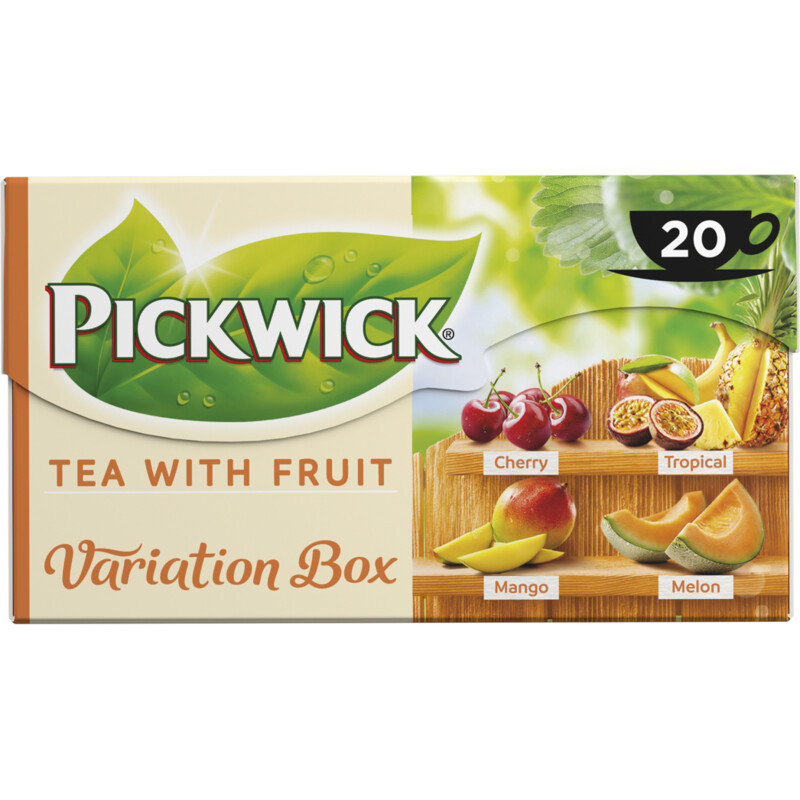 Pickwick Variatiebox oranje vruchtenthee