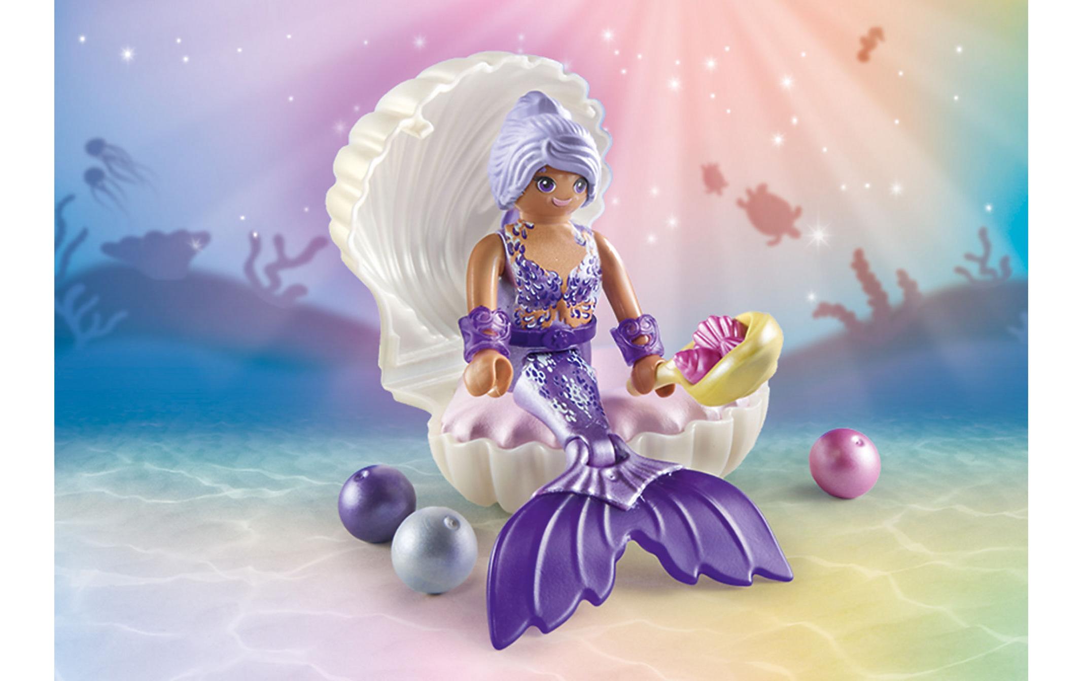 Princess Magic Meerjungfrau mit Perlmuschel 71502Unterwasserwelt-Spielset
