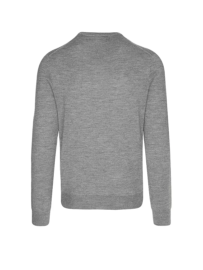 POLO RALPH LAUREN Pullover Slim Fit hellgrau