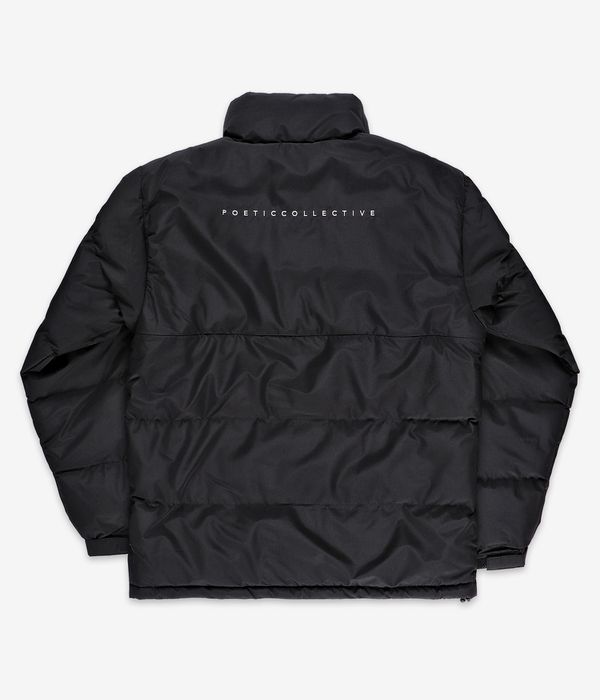 Poetic Collective Puffer Jacke (black)