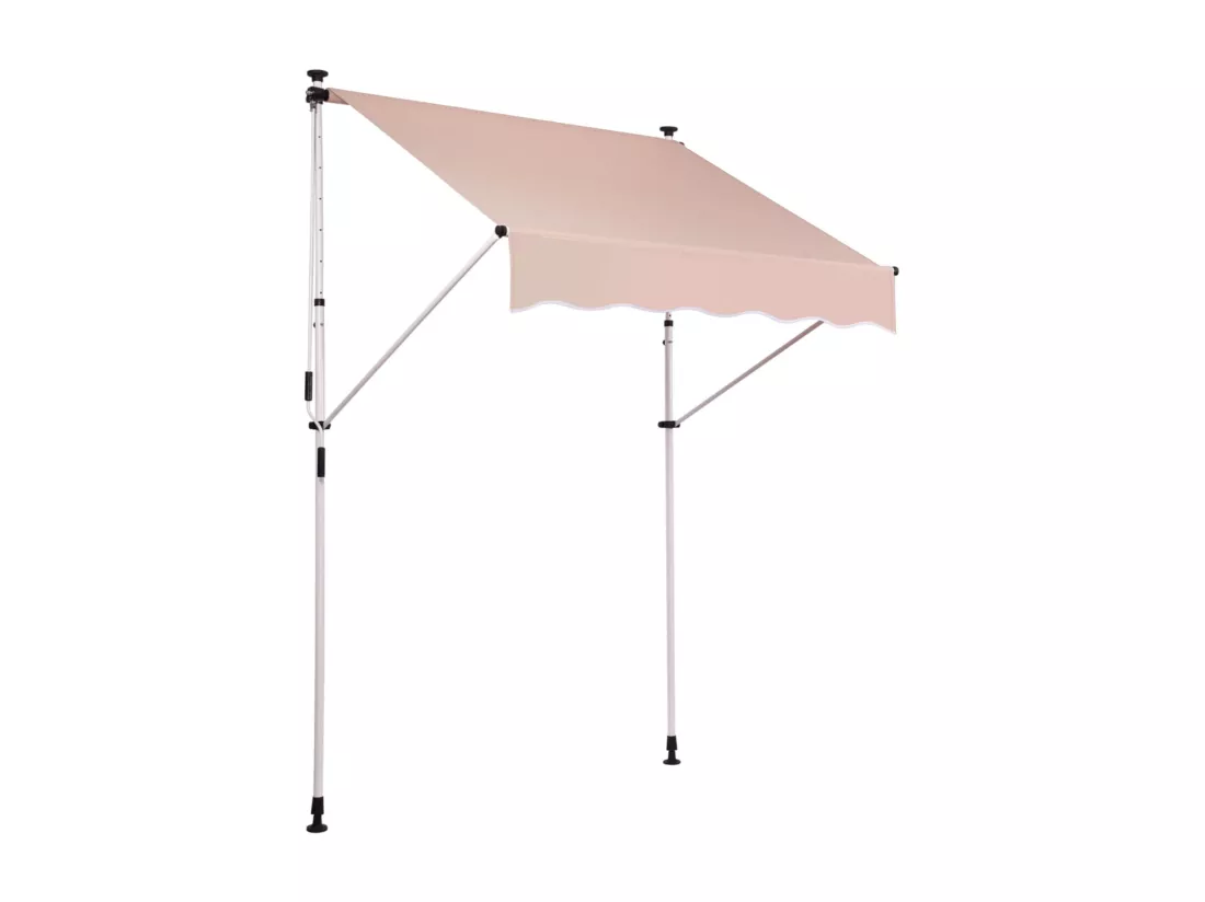 Store banne terrasse auvent beige 350 x 120 x 200 cm 10_0002972