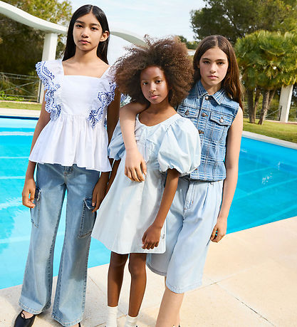 Molo Weste - Denim - Hertha - verwaschenes Karo