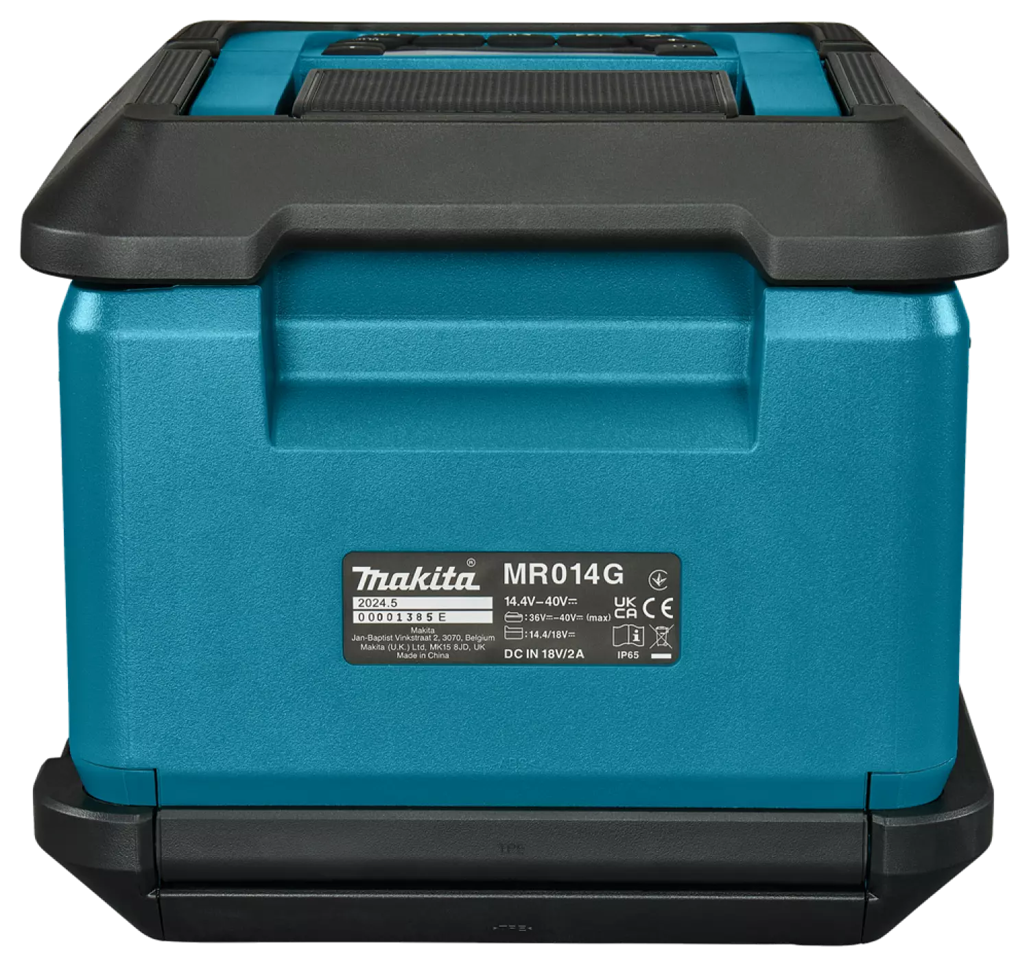 Makita MR014GZ 14.4-230V Accu Bluetooth speaker body - werkt op accu en netstroom