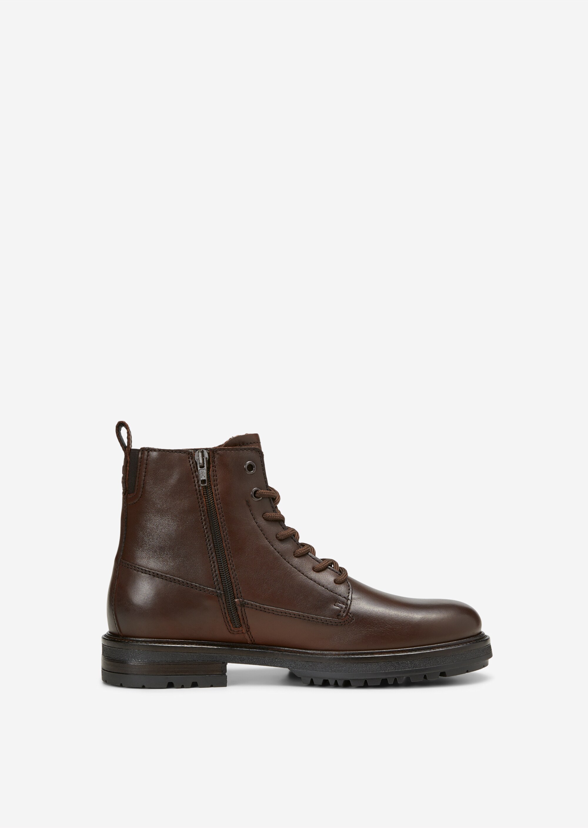 Schnürstiefel aus edlem Rindleder