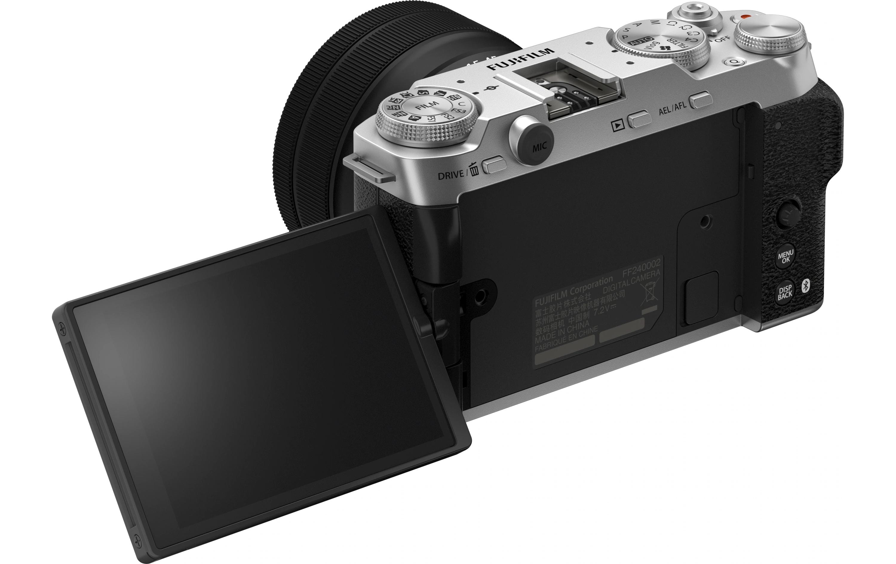 Fotokamera X-M5 Kit Silber XC 15-45 mm<br>Kompakte spiegellose Systemkamera mit fortschrittlichen Foto- und Videofunktionen inklusive Objektiv