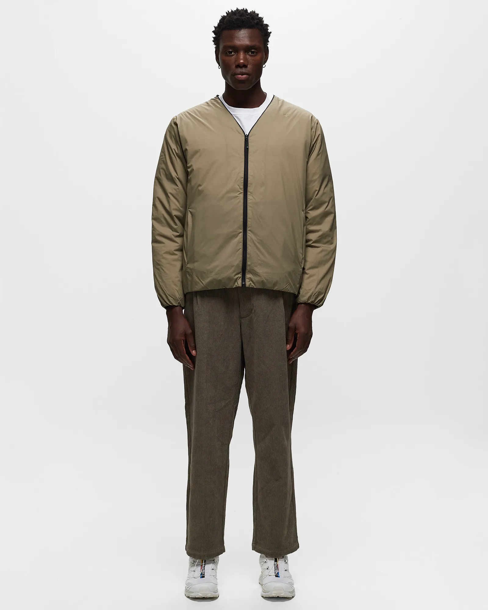 Goldwin V-neck Zip Down Cardigan