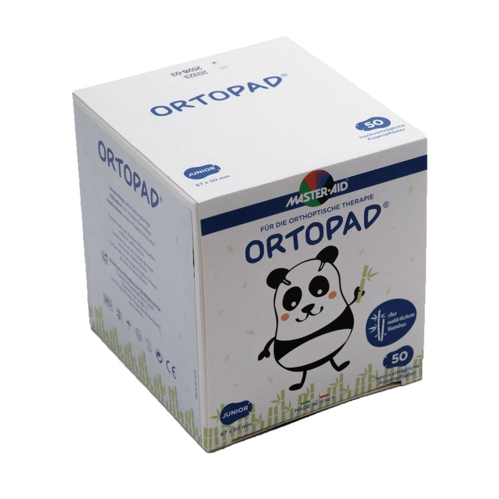 ORTOPAD Occlusionspflaster<br>50 Stück, Junior weiss -2 Jahre