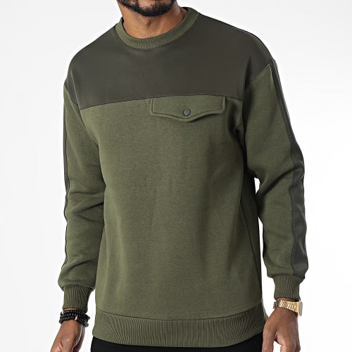 Sweat Crewneck OTS-9 Vert Kaki