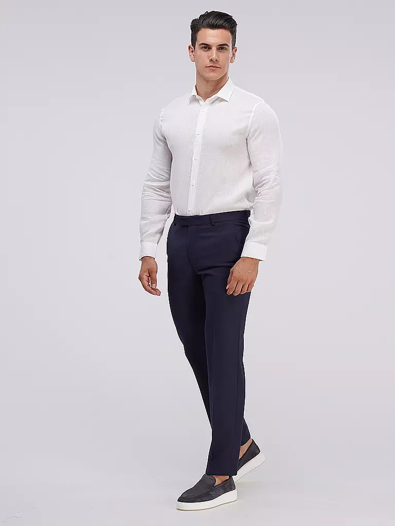ARMANI EXCHANGE Leinenhemd  weiss