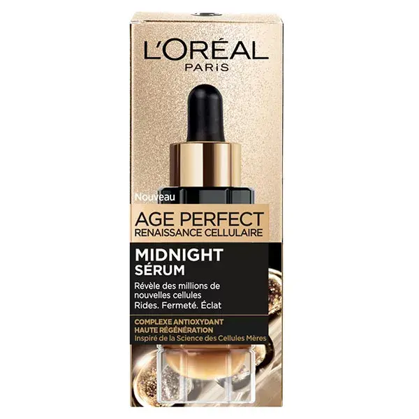 Sérum de Renovação Celular Age Perfect Midnight da L'Oréal Paris 30ml
