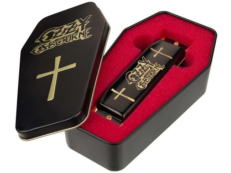 Hohner Mundharmonika Signature Series Ozzy Osbourne – C-Dur Mundharmonika mit eigens designtem Deckel
