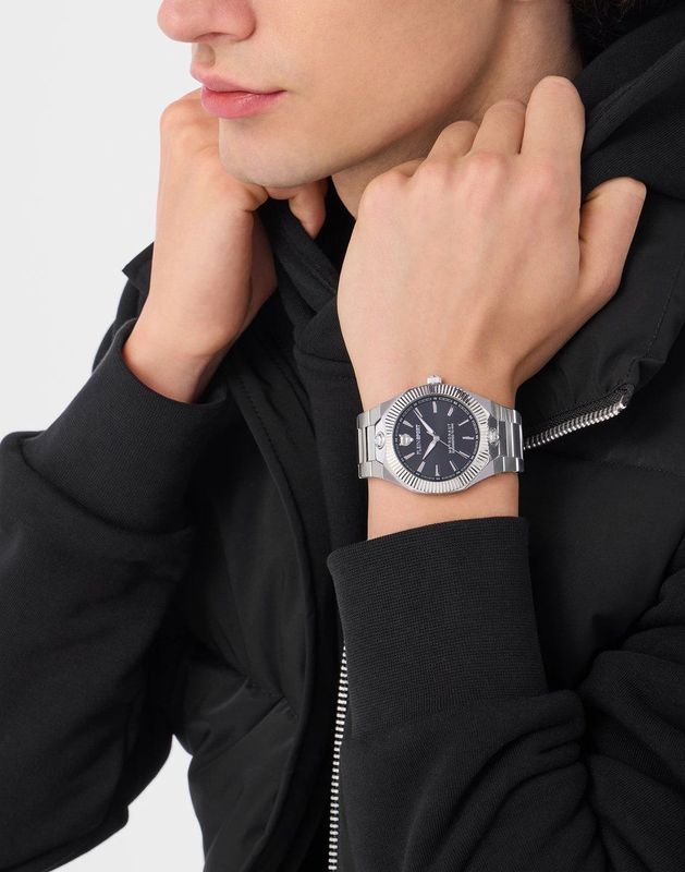 Philipp Plein Sport - Metronaut - Horloge - Zilvergrijs - 42 Mm