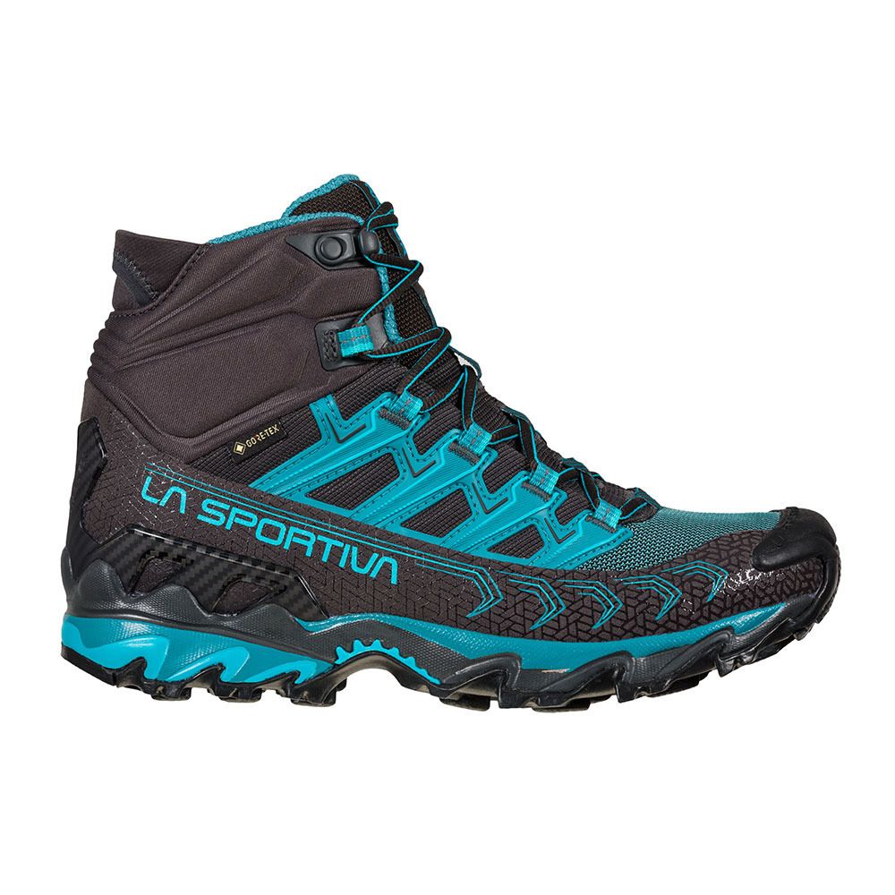 La Sportiva ULTRA RAPTOR II MID GTX - Chaussures randonné Femme carbon/topaz