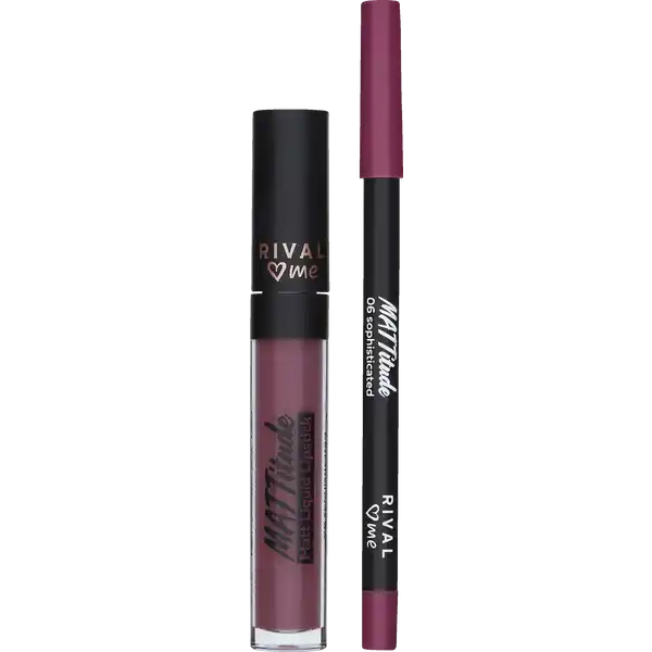MATTitude Lip Kit 06 sophisticated