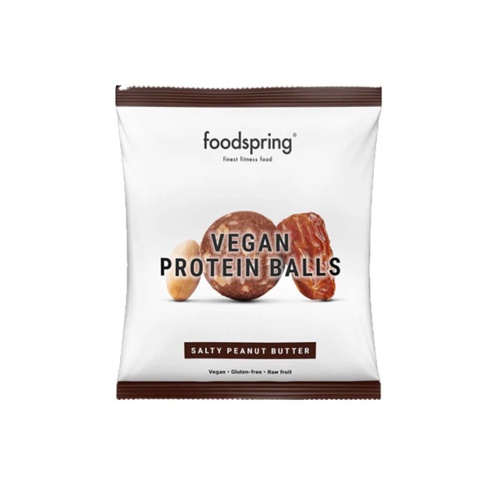 foodspring® Vegan Proteinballs Salty Peanut Butter