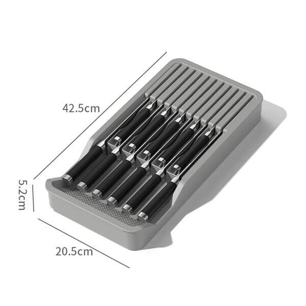 Justerbar knivboks 40 x 15,5-25 x 5cm