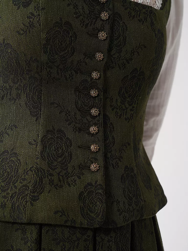 GOTTSEIDANK Gilet LOTTI olive