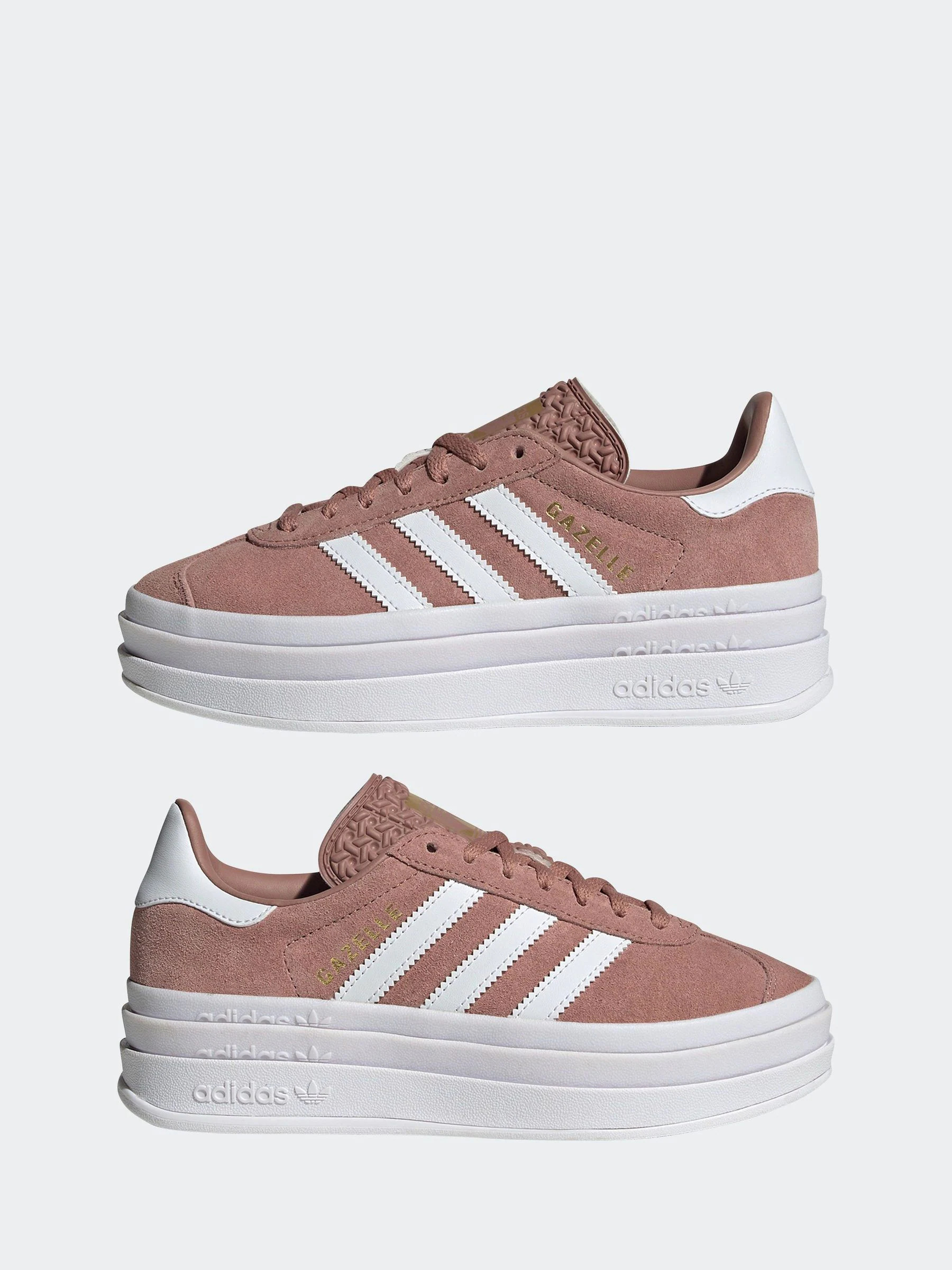 Roze - adidas Originals Gazelle Bold Trainers