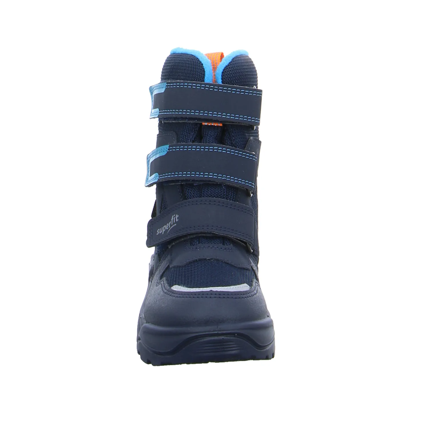 SUPERFIT Kleinkinder-Snowboot  Membran Dunkelblau Textil  Winterstiefel Unisex
