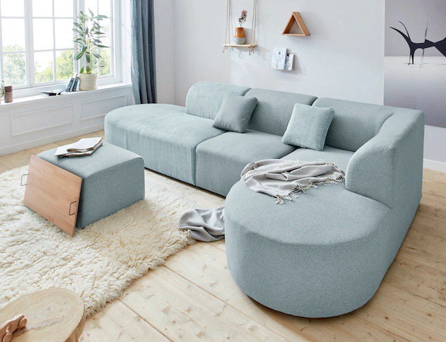 GOODproduct Sofa-Eckelement »Alesund« als Einzelteile oder Modulteil