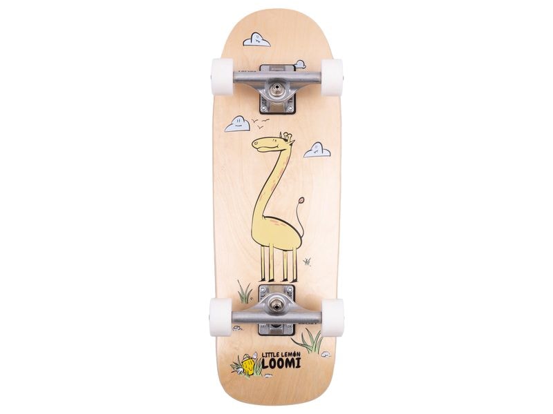 Loomi Boards Skateboard Corkgrip Giraffe 24.75
