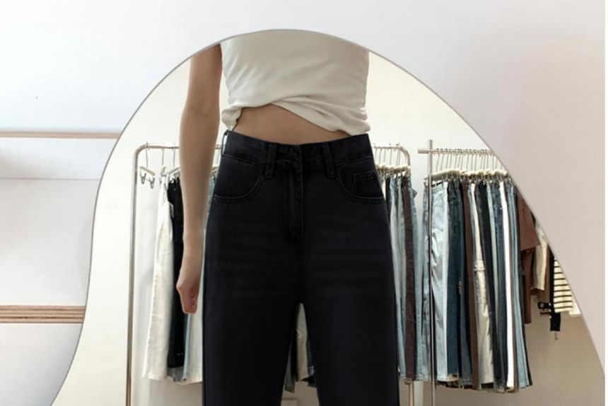 Hanji - Lage flared jeans