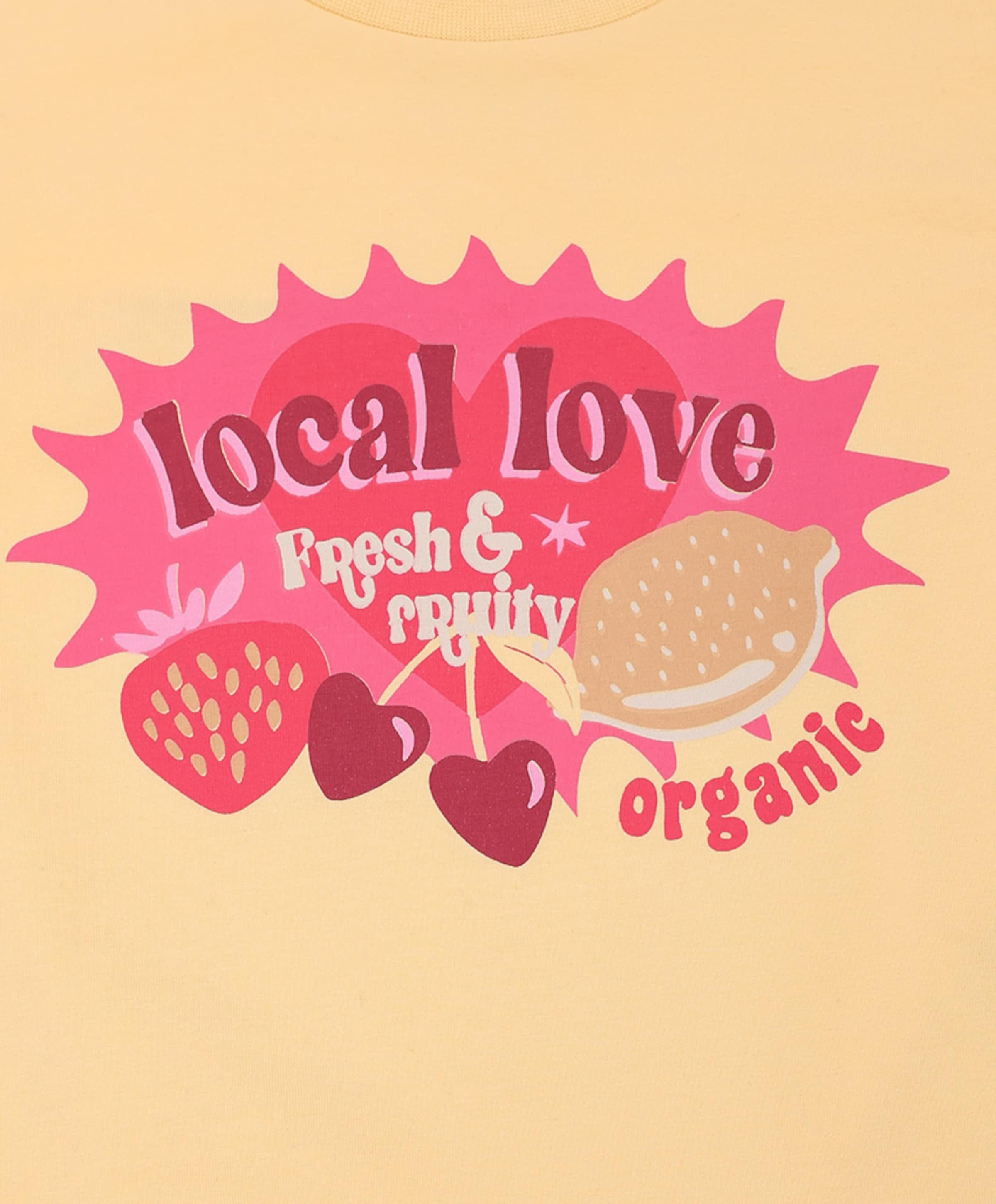 Looxs Little Meisjes T-shirt geel