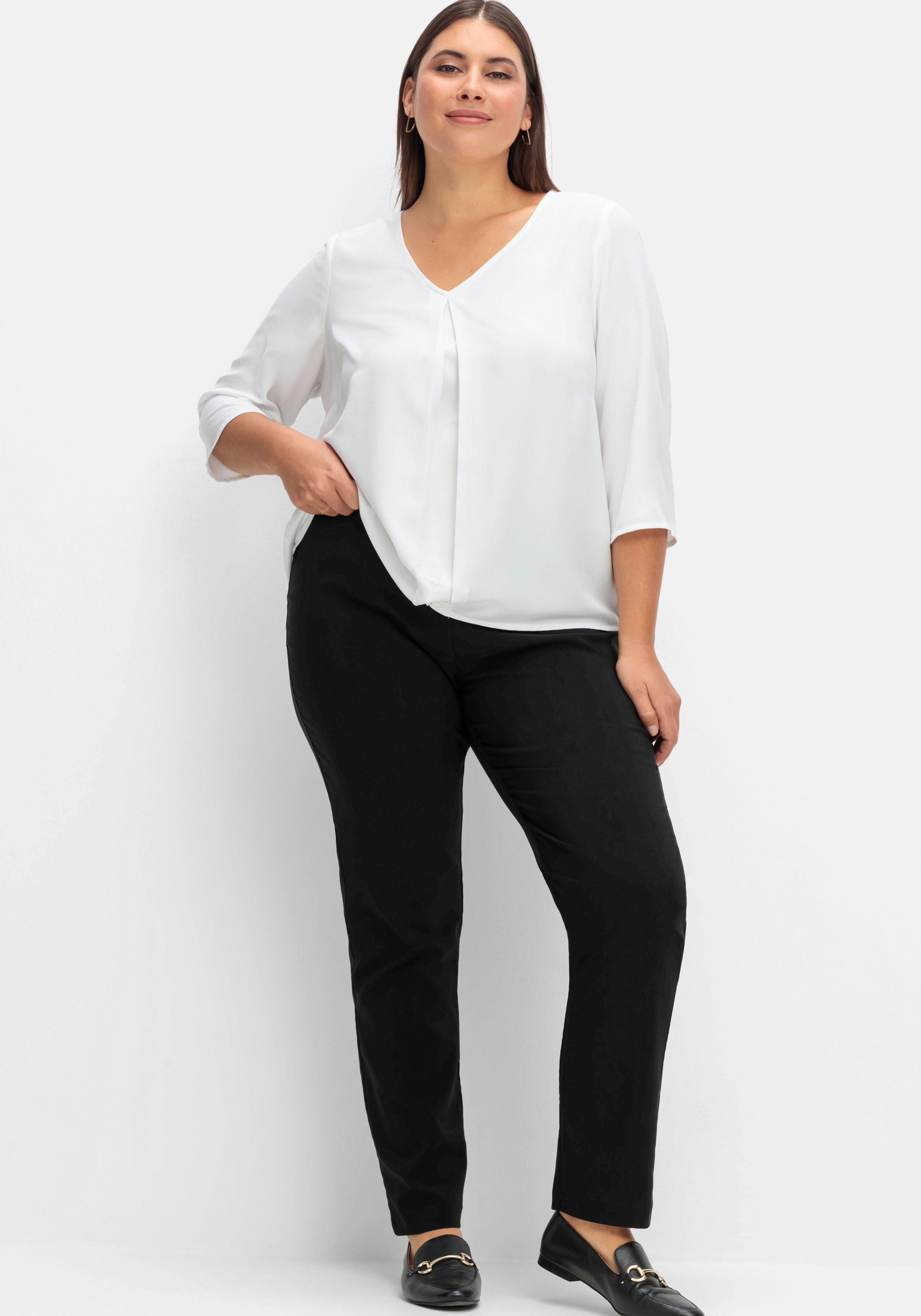 Stretchhose mit innenliegendem Gummizugbund