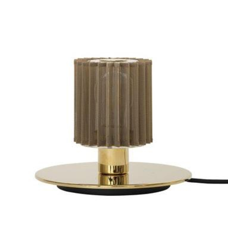 DCW éditions Its T tafellamp gouden voet met gouden kap