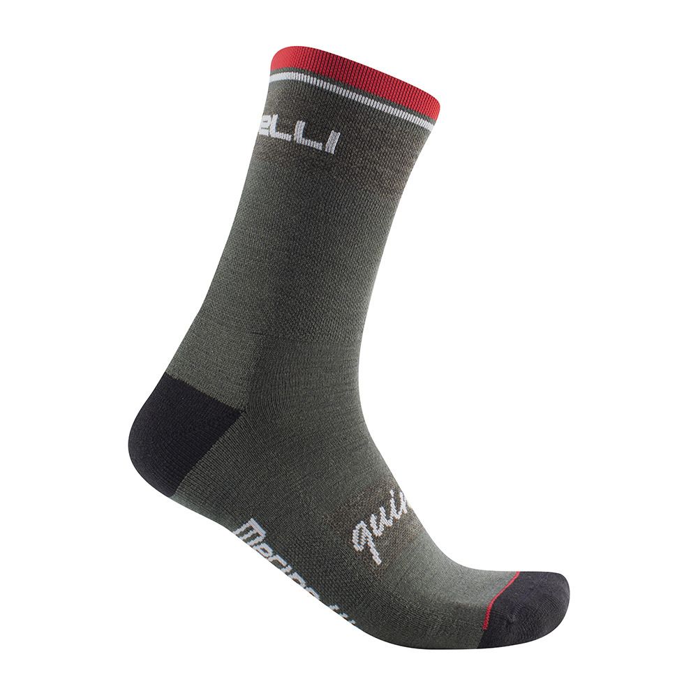 Castelli QUINDICI SOFT MERINO - Chaussettes dark green