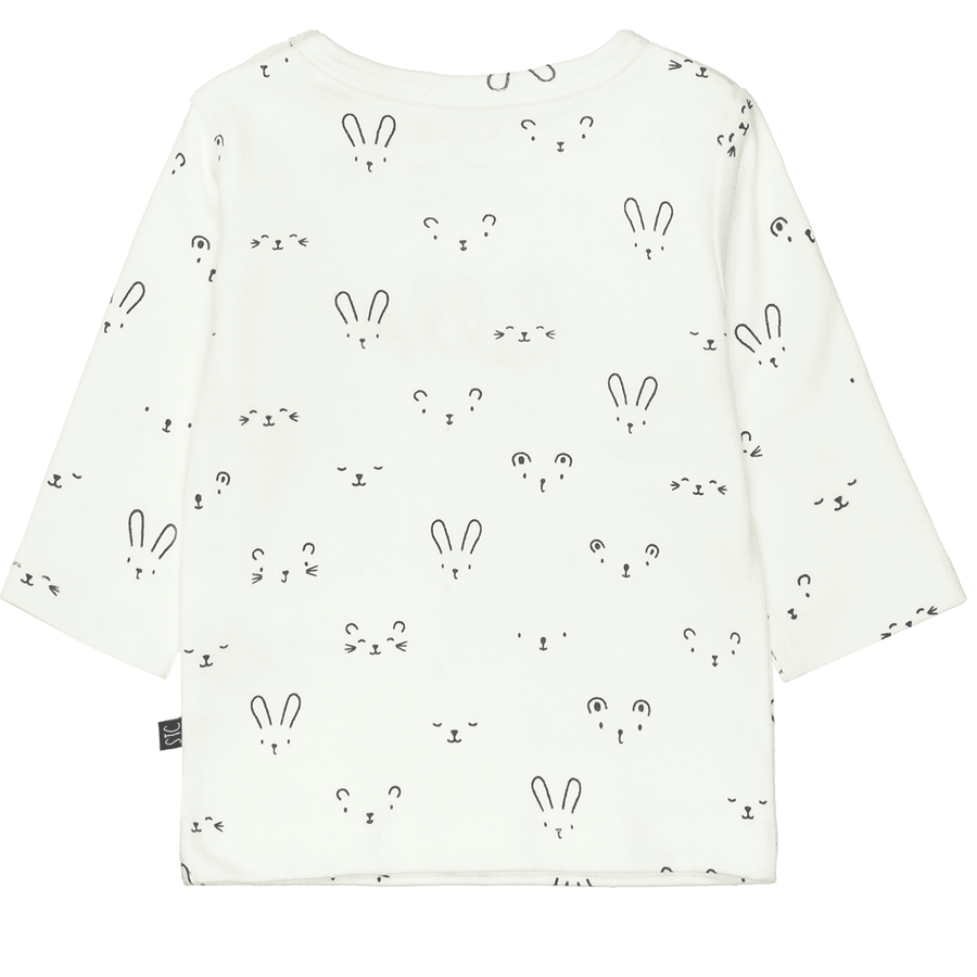 STACCATO Shirt offwhite gemustert