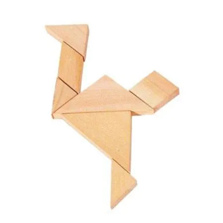 goki Tangram Naturholz