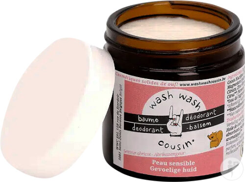 Wash Wash Cousin Baume Déodorant Peau Sensible 60ml