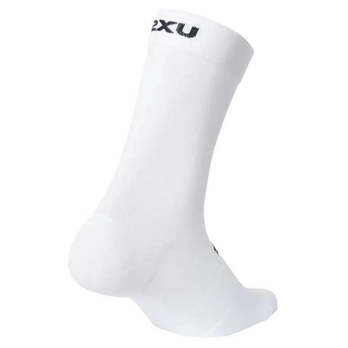2XU Unisex Strømper Crew Socks 3 Pack Hvid